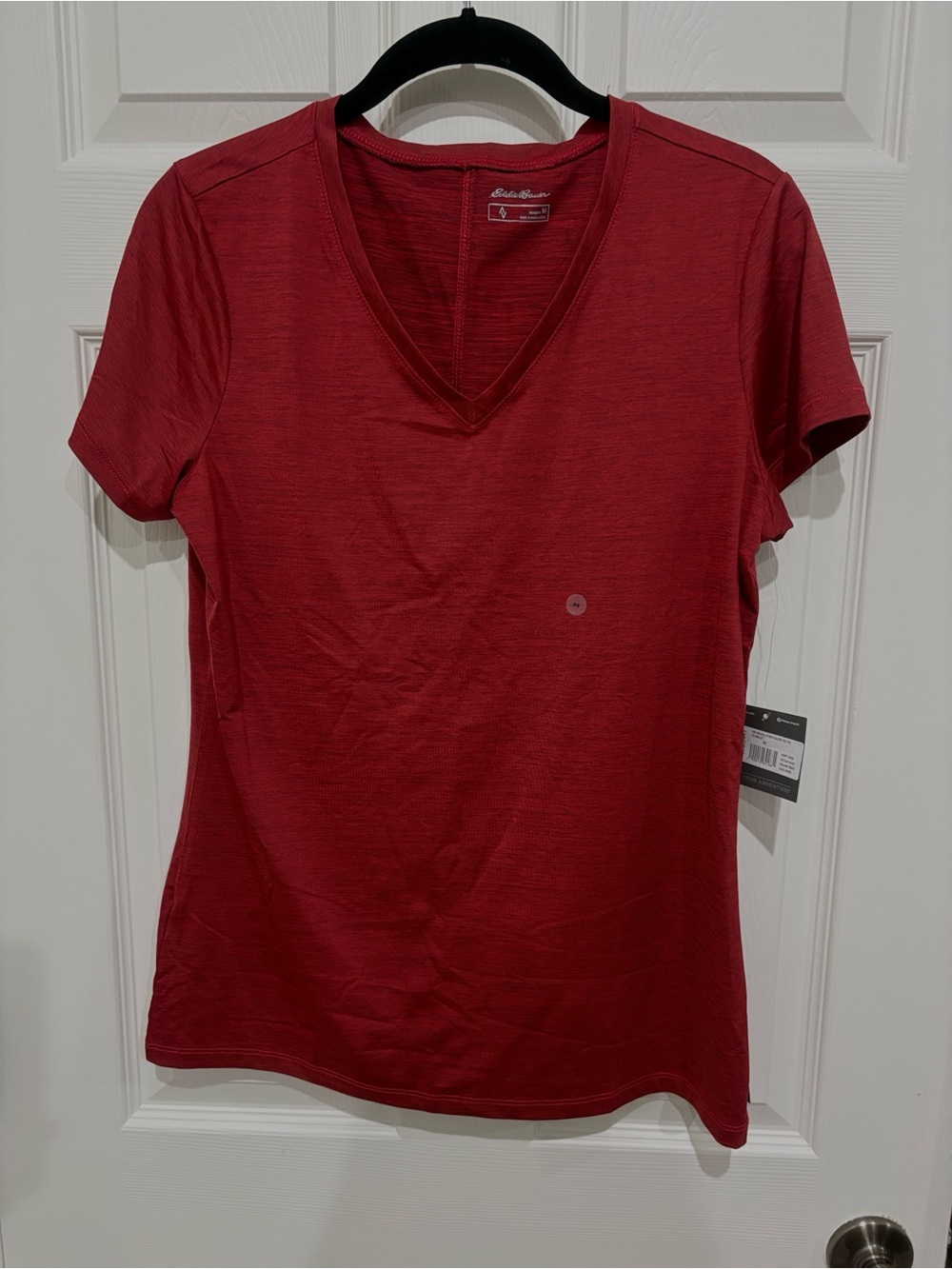 Eddie Bauer  Women's hiking V-Neck Short Sleeve Tee